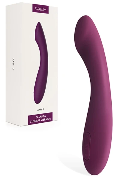 Svakom Amy 2 Flexible 6.8" Intelligent G Spot Vibrator