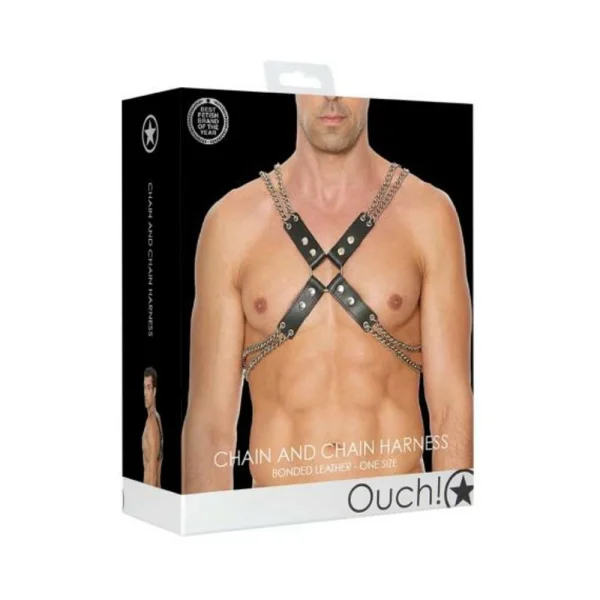 Ouch Harness Men Chain Chain Os — image 6 of 8
