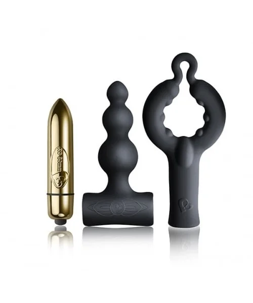 RocksOff - Be Mine Set - Black & Champagne Gold — image 4 of 4