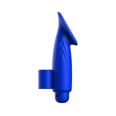 Bullets Discreet Luminous Thea Abs Bullet With Silicone Sleeve 10 Speeds Royal Blue