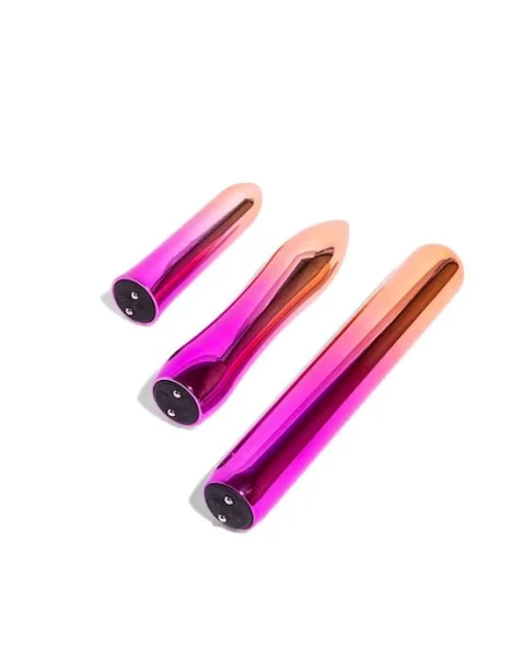 Nu Sensuelle Aluminium Rumba Ombre - Pink - 7.8 Inch