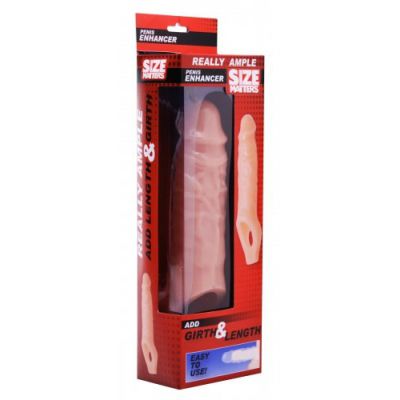 Really Ample Penis Enhancer Sheath Flesh Color
