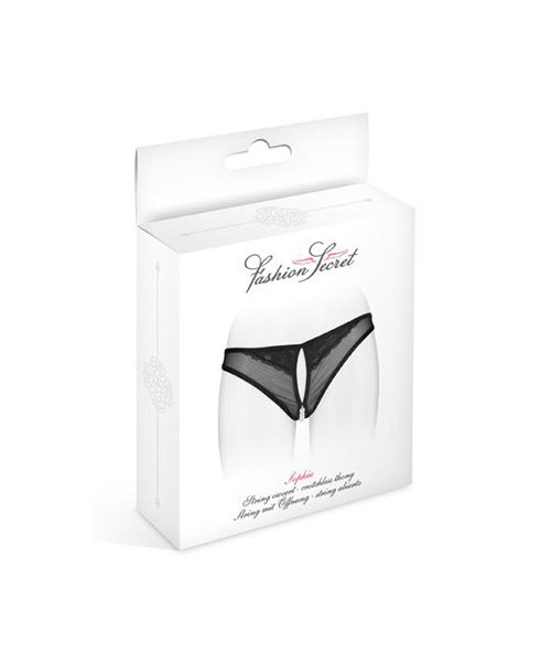 CROTCHLESS THONG PEARL SOPHIE