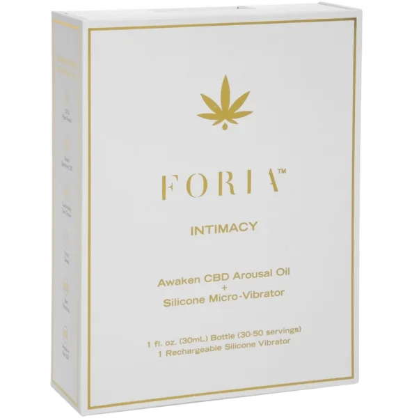 Foria - Intimacy Set - CBD Arousal Oil & Silicone Vibe — image 4 of 4