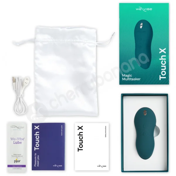 We-Vibe Touch X Green Contoured Personal Massager Handheld Vibrator