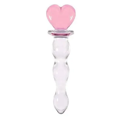 Crystal Heart of Glass Pink