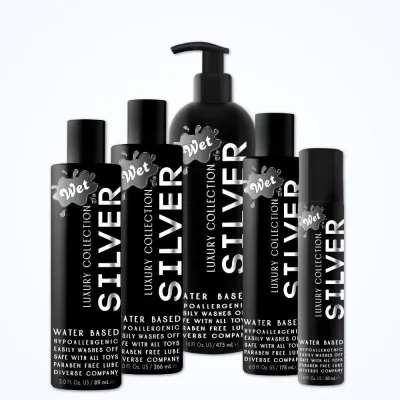 Wet Silver Premium Personal Lubricant 70 Off
