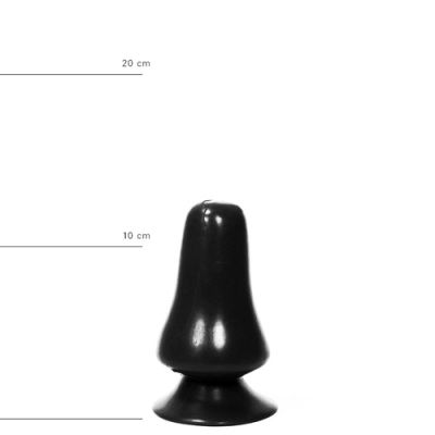 All Black Butt Plug 12 cm Black