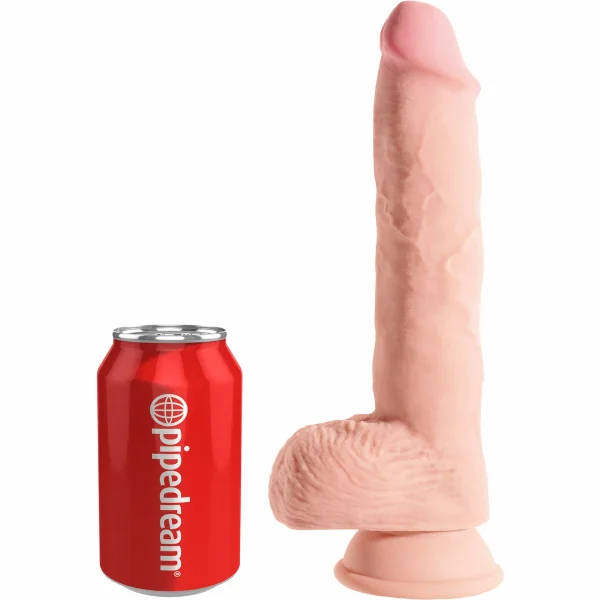 King Cock Plus 10 Inch Triple Density Fat Cock With Balls