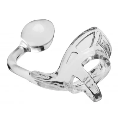 Armour Tug Lock Cock Ring Clear