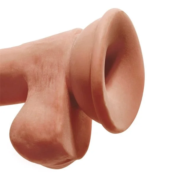 King Cock Plus 6.5 In. Triple Density Cock With Balls Tan