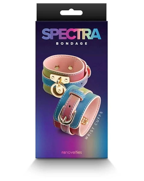 Spectra Bondage - Wrist Cuff - Rainbow
