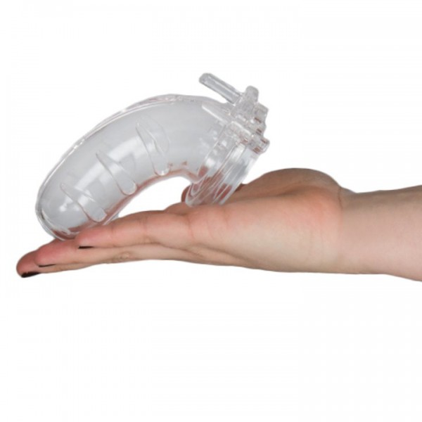 Man Cage Model 3 Clear Lightweight Chastity Cage — image 5 of 6