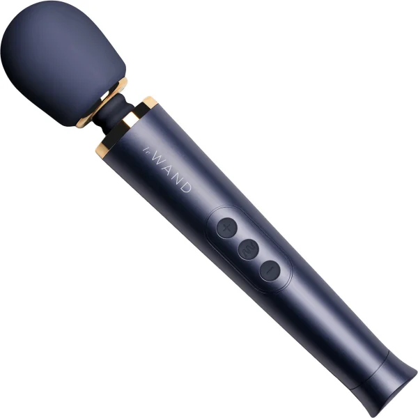 Le Wand Petite Rechargeable Vibrating Body Massager - Navy