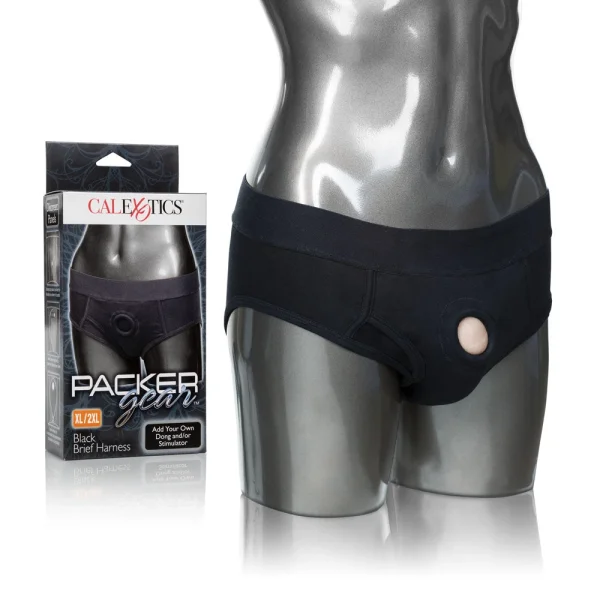 Packer Gear Black Brief Harness XL/2XL — image 10 of 14