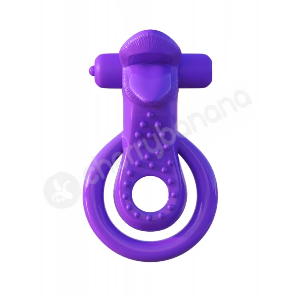 Fantasy C-ringz Purple Lovely Licks Couples Ring