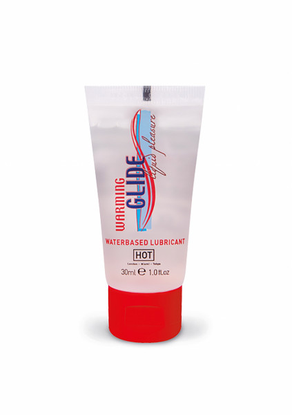 HOT Warming Glide Liquid Pleasure - waterbased lubricant - 30 ml - Sex After Menopause Lubrication