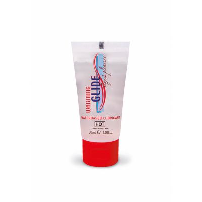 HOT Warming Glide Liquid Pleasure waterbased lubricant 30 ml Sex After Menopause Lubrication
