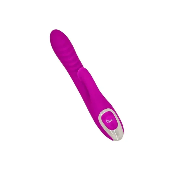 Frenzy - Rabbit Vibe With Clitoral Suction - Berry