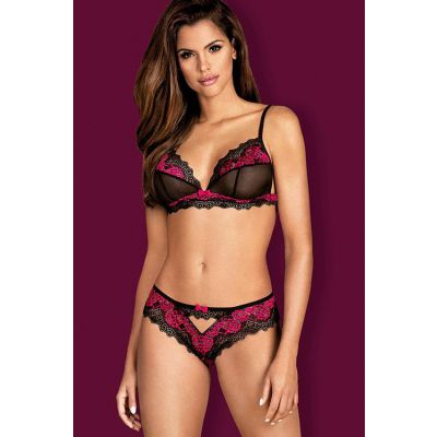 Obsessive Tulia Floral Lace Bra with Panty