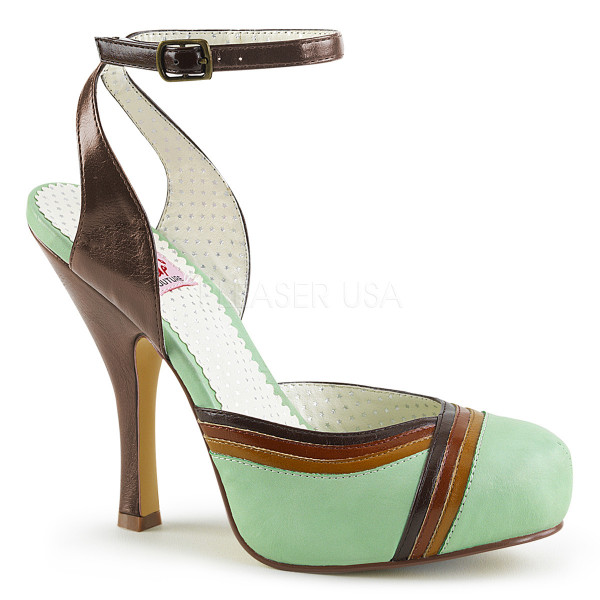 4 1/2 inches Heel, 3/4 inches Hidden P/F Ankle Strap Sandal — image 5 of 8