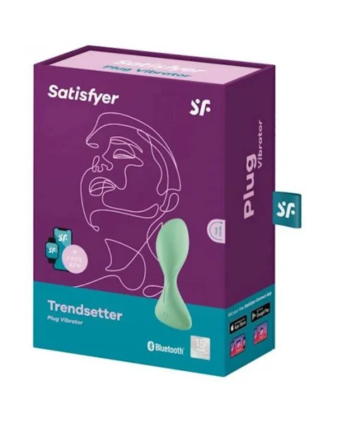 Satisfyer Trendsetter  - Light Green - 4.4 Inch