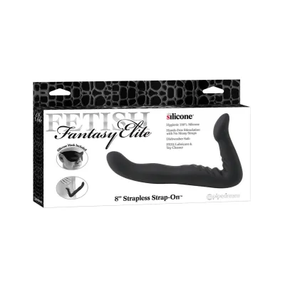 Fetish Fantasy Elite 8 Inch Strapless Strap on Black