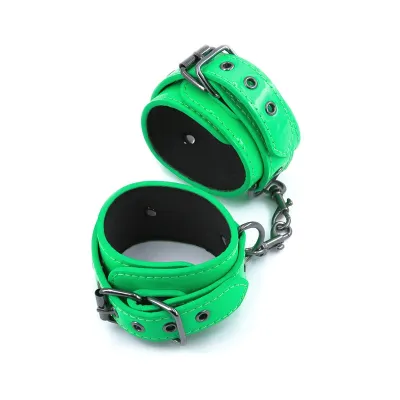 NS Novelties Electra Ankle Cuffs Green