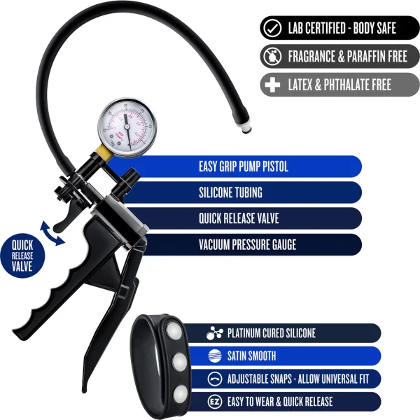 Blush Performance Gauge Pump Pistol Accessory Kit