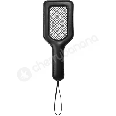 Sex Mischief Black Fishnet Paddle With Wrist Strap