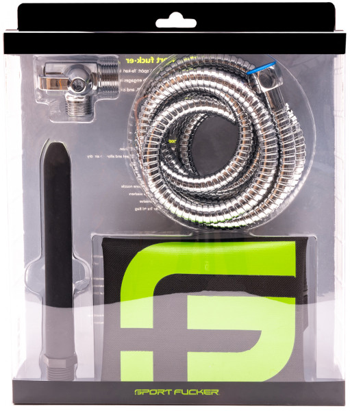 Shower Kit Black 6in