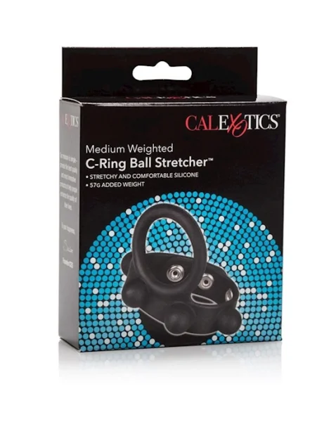 Medium Weighted C Ring Ball Stretcher Black