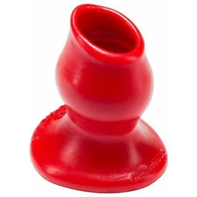 Pighole 4 Hollow Plug Red X large