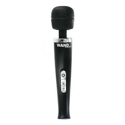 Wand Essentials Rechargeable 8 Speed Wand Massager Black