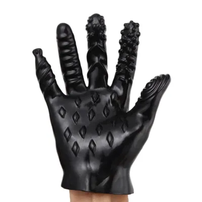 Bondara Five Finger Bang Silicone Textured Fuck Glove