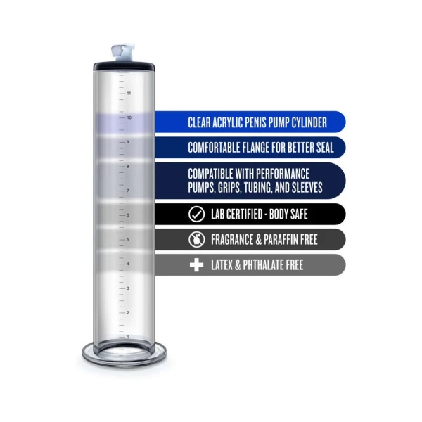 Performance - 12in X 2in Penis Pump Cylinder - Clear — image 6 of 8