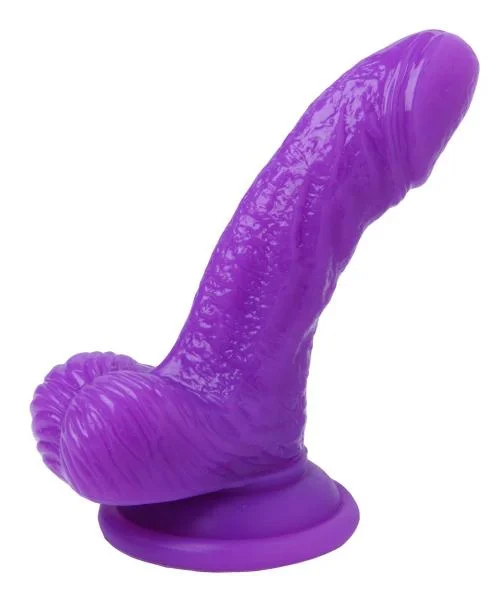 Silicone Curvy Realistic Mini Dildo 4 inches — image 5 of 8