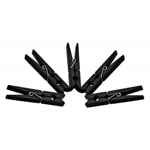 Frisky Pinch Me Clothes Pins Black