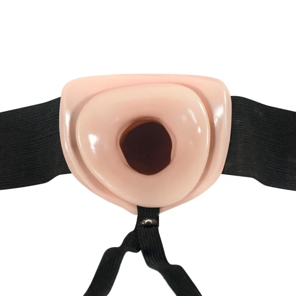 Dr. Skin 7 Inch Hollow Strap On Kit by Blush - Vanilla