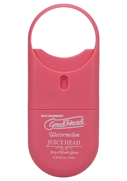 GoodHead Juicy Head Dry Mouth Spray To-Go .30 oz By Doc Johnson - Strawberry