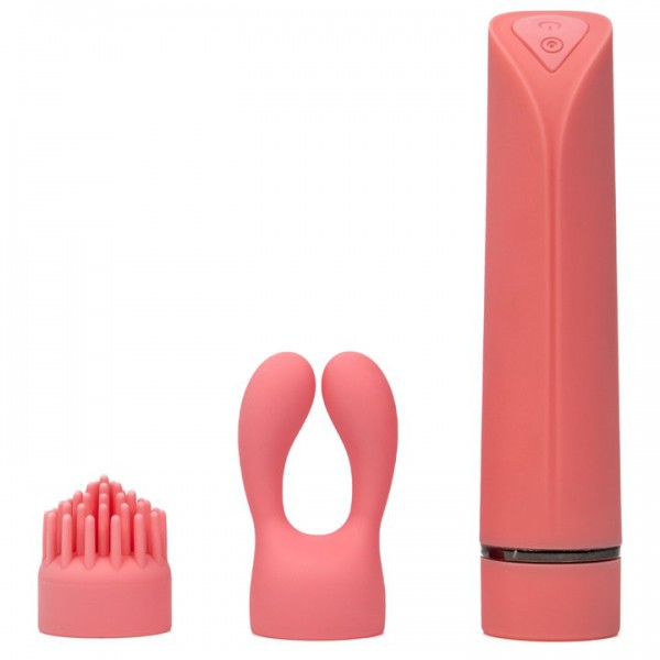 Bondara Baby Pink 10 Function 3 Piece Vibrator Set