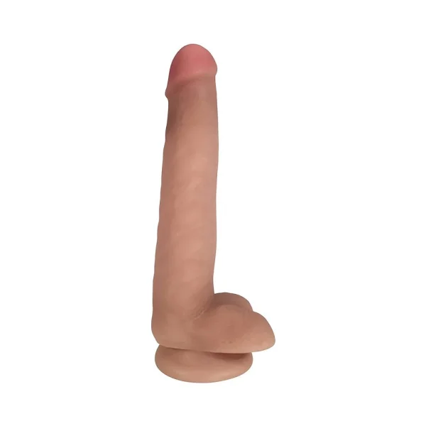Easy Rider Bioskin Dual Density Dong 8in With Balls