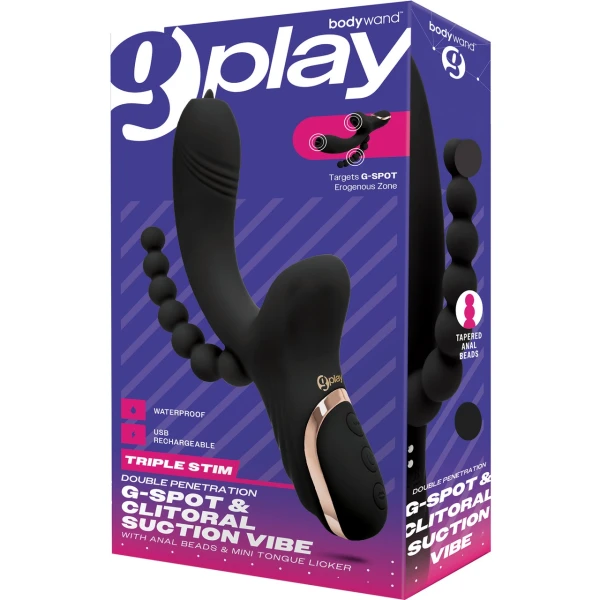 BodyWand G-Play Triple Stim Rabbit Vibe