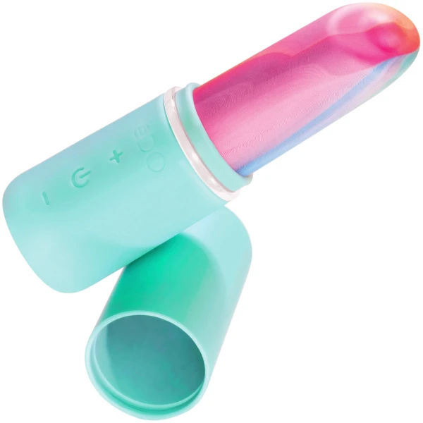 Retro Rechargeable Bullet Vibe in Turquoise