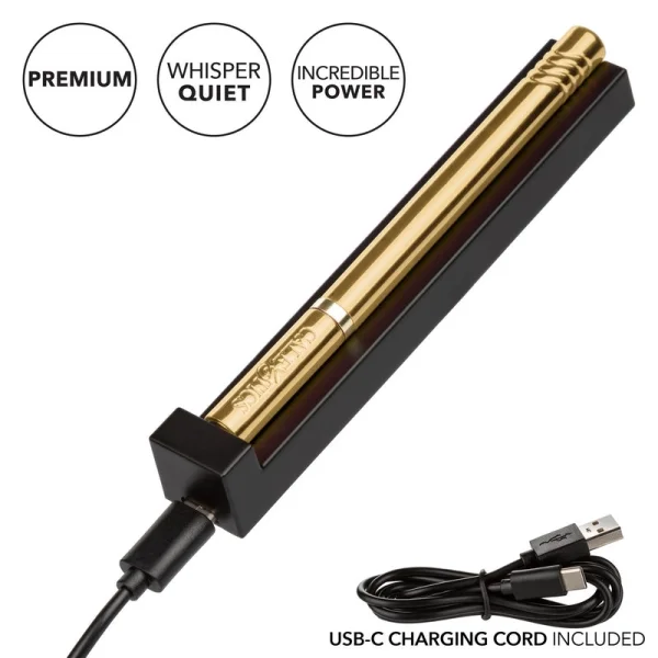 Calexotics Hidden Pleasures Discreet Bullet Vibe Gold