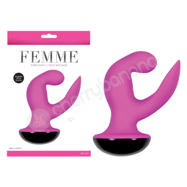 Femme Vibrating G-spot Rocker Pink Vibrator