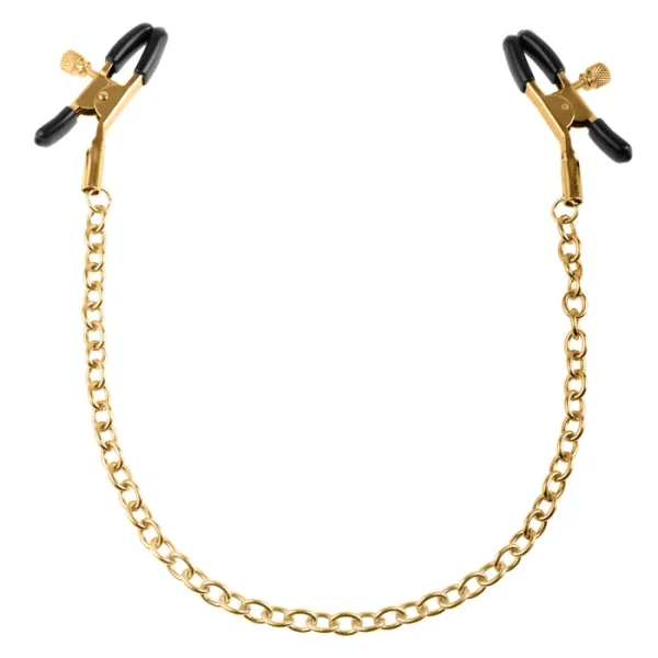 Fetish Fantasy - Gold Chain Nipple Clamps