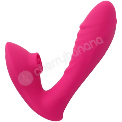 Cherry Banana Love Pulsations 10 Speed G spot Clitoral Stimulator
