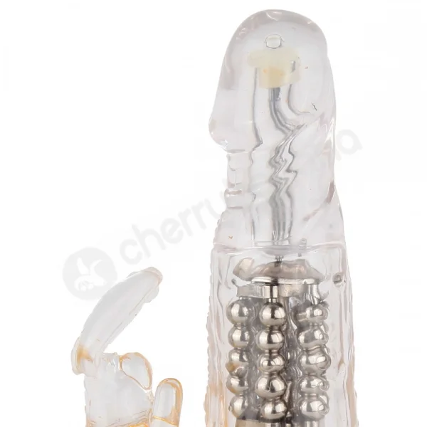 Cherry Banana Love Bunny 15 Function Gold Rabbit Vibrator