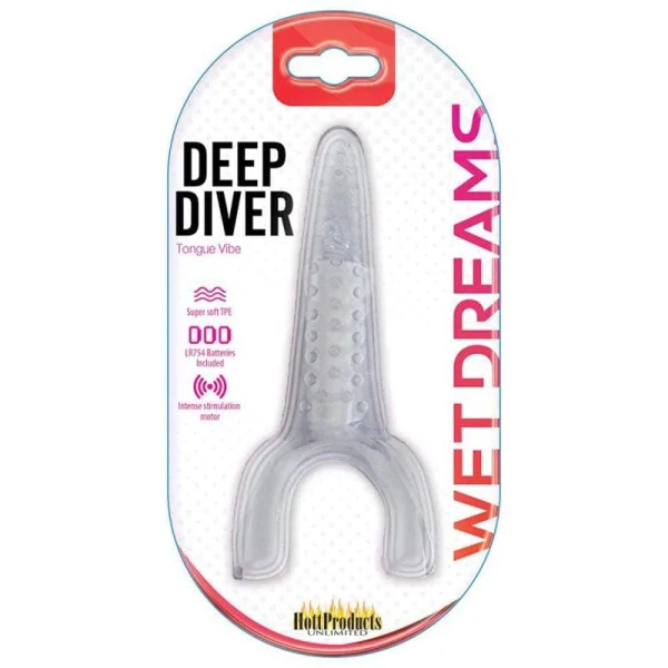 Deep Diver Tongue Vibe (Clear)